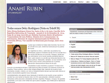 Tablet Screenshot of anahirubin.com